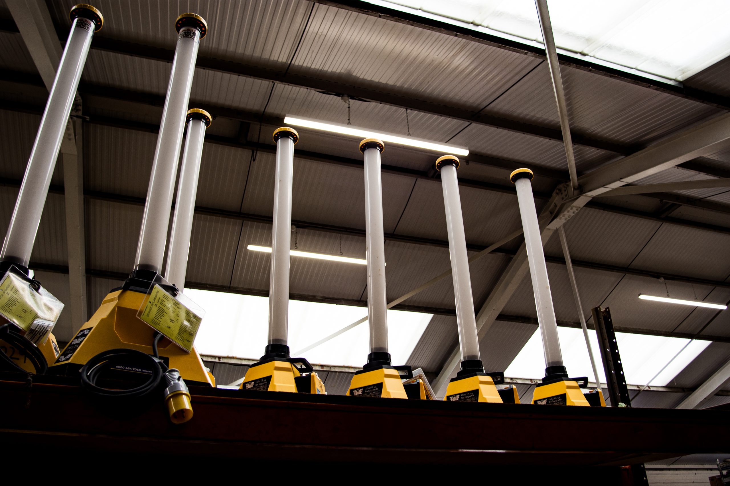 LED lighting installed at an Alliance depot