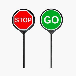 Stop to Go Sign