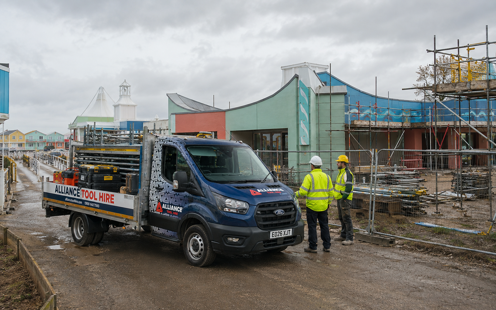 Refurbishment works at Butlins Bognor Regis holiday park